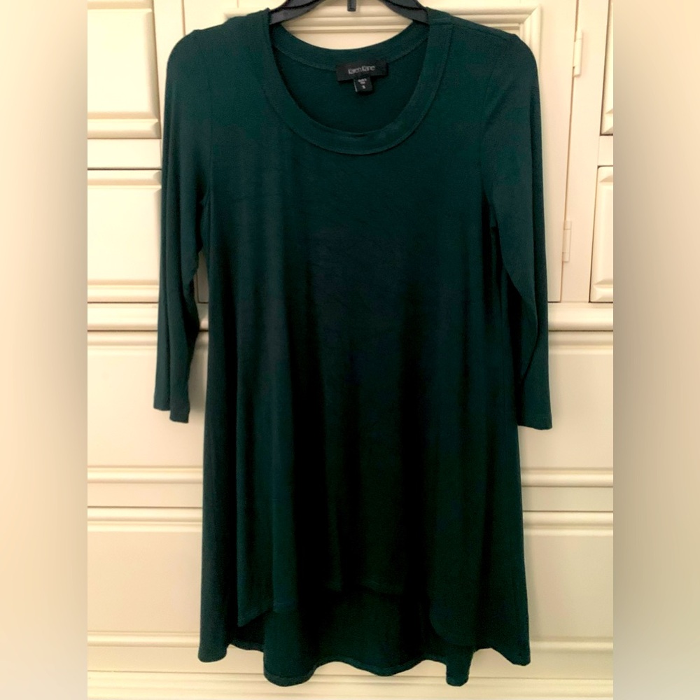 Dark Green Karen Kane Top